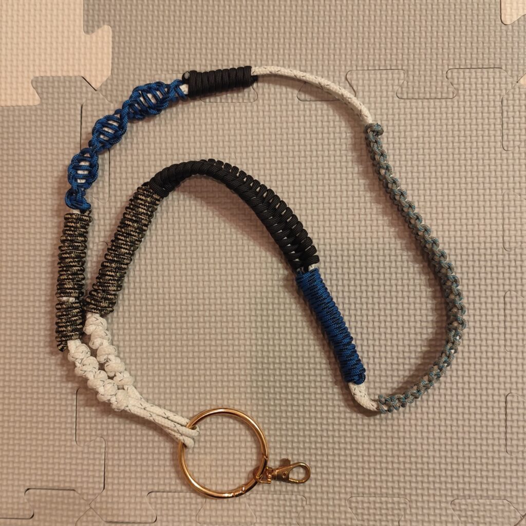 スマホストラップ、ハンドメイド、ショルダータイプ