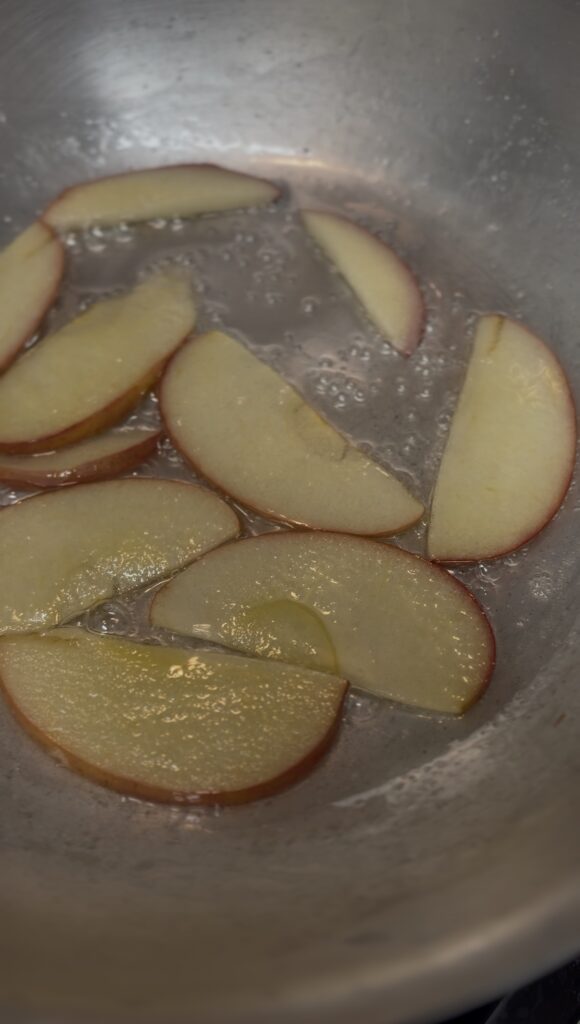 リンゴ　キャラメリゼ