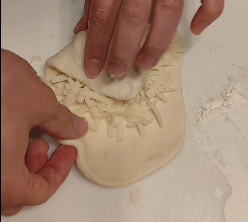 チーズナン製作