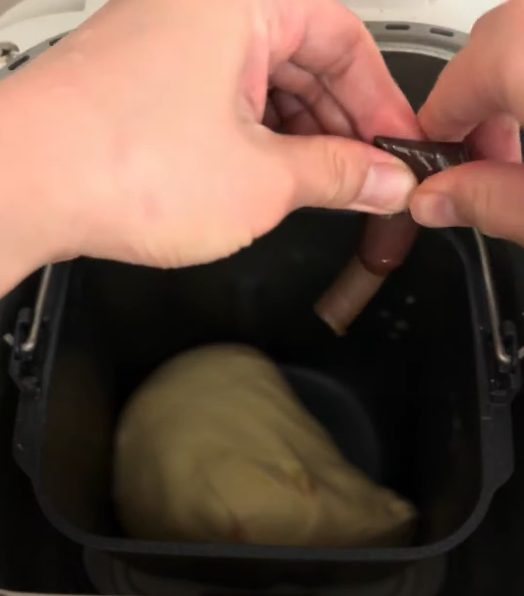チョコペン投入